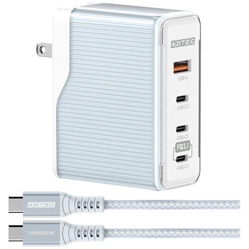 PD充電器 アドテック APD-V150AC3-BL-CU4G3 [PD充電器 最大140W Typ...