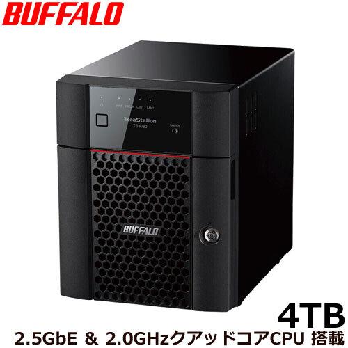 NAS バッファロー TS3430DN0404 [TS3430DNシリーズ 4ベイデスクトップNAS...