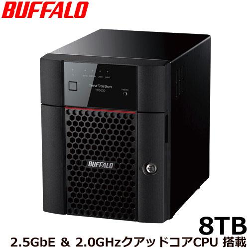 NAS バッファロー TS3430DN0804 [TS3430DNシリーズ 4ベイデスクトップNAS...