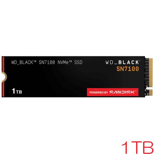 SSD ウエスタンデジタル WDS100T4X0E [WD_BLACK SN7100 NVMe SS...