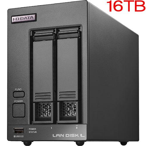 NAS アイ・オー・データ HDL2-LV16 [法人向け2ドライブNAS 5年保証 16TB]