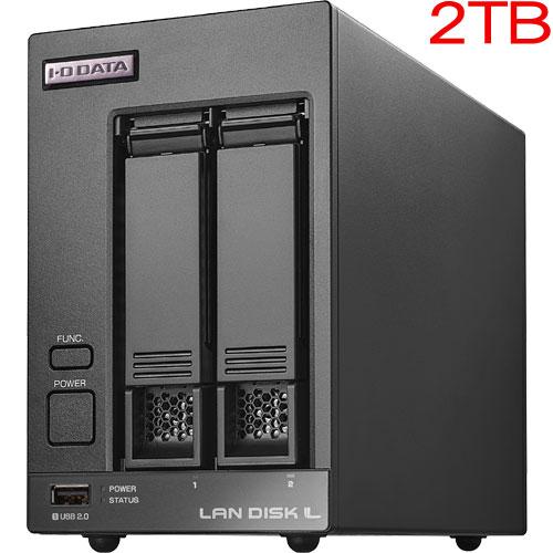 NAS アイ・オー・データ HDL2-LV02 [法人向け2ドライブNAS 5年保証 2TB]