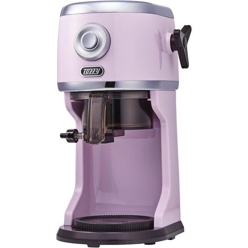 かき氷機 電動 ふわふわ ラドンナ K-IS14-LVM [Toffy コンパクト電動ふわふわか き...