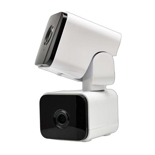 防犯カメラ ネットワークカメラ エアリア MS-S2DCAM DD-EYE デュアルレンズセキュリテ...