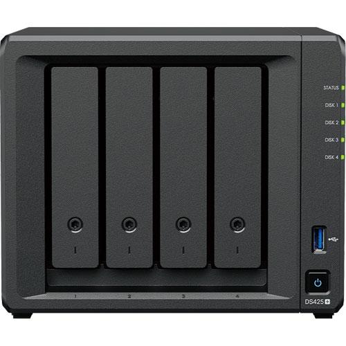 NAS Synology DS425+ [DiskStation 4ベイ NAS 4コア Celer...
