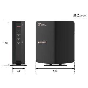 バッファロー BUFFALO Wi-Fiルータ...の詳細画像5
