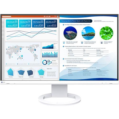 液晶ディスプレイ ナナオ（EIZO） FlexScan EV2740S-WT [液晶ディスプレイ 2...