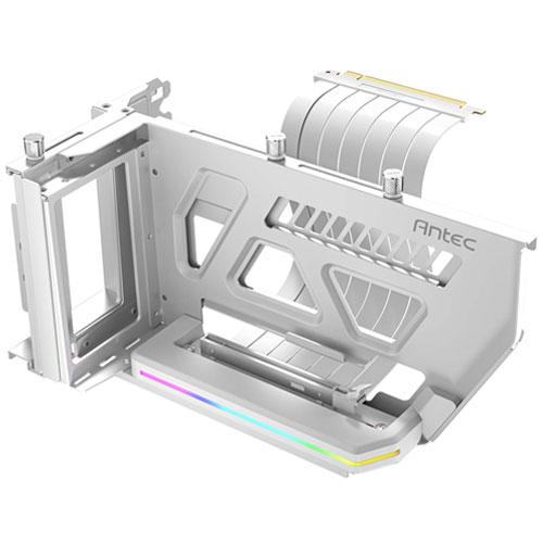 ブラケット＋ライザーケーブル ANTEC SHIFT ARGB PCIE 5.0 White