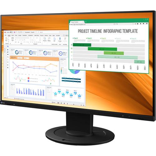 液晶ディスプレイ ナナオ（EIZO） FlexScan EV2400R-BK [液晶ディスプレイ 2...