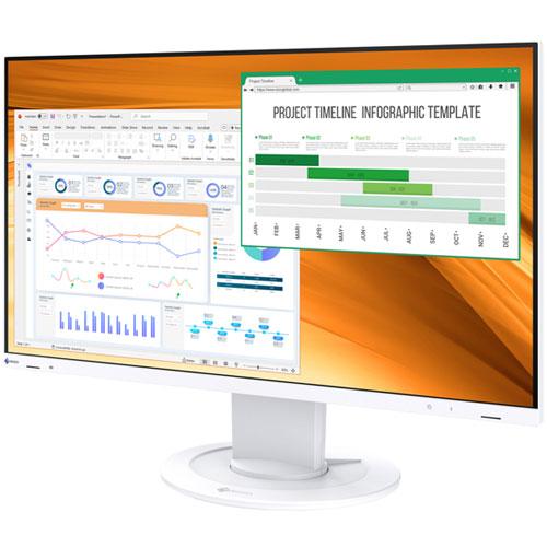液晶ディスプレイ ナナオ（EIZO） FlexScan EV2400R-WT [液晶ディスプレイ 2...