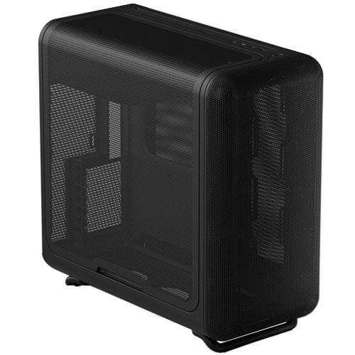 PCケース HYTE X50 Air Pitch Black [E-ATX ラウンドデザインPCケー...