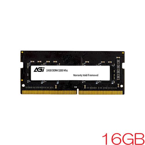 ノートPC用メモリ AGI AGI320016SD138-ST [16GB (16GBx1) DDR...
