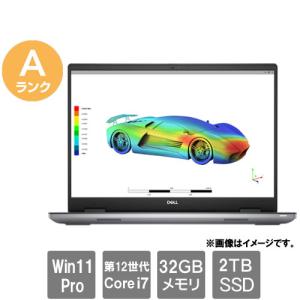 ノートPC DELL ★中古パソコン・Aランク★P114F001 [Precision 7670(i7-12850HX 32GB SSD2.0TB 16 Windows11Pro 30日保証)]