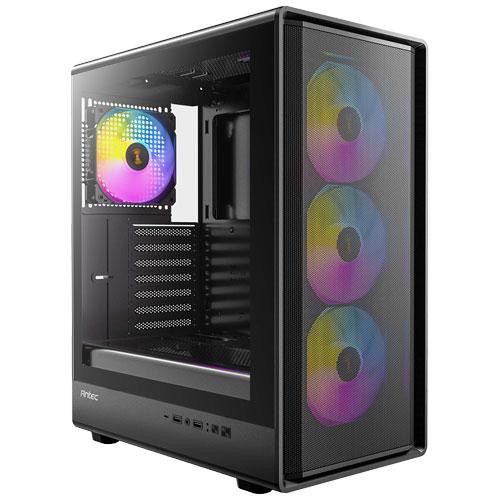 PCケース ANTEC ATX ミドルタワーケース P6 Neo ARGB 4×ARGBファン搭載 ...