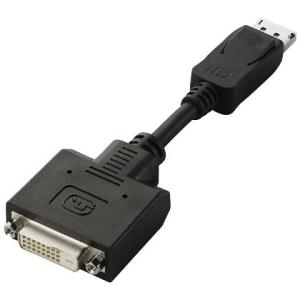 DVI変換アダプタ エレコム AD-DPDBK [DisplayPort-DVI変換アダプタ/ディス...
