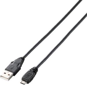 USBケーブル エレコム U2C-AMB15BK [Micro-USB(A-MicroB)ケーブル/1.5m/ブラック]｜etrend-y