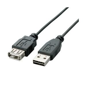 USBケーブル エレコム U2C-DE50BK [両面挿しUSB延長ケーブル/A-A/5m/ブラック...