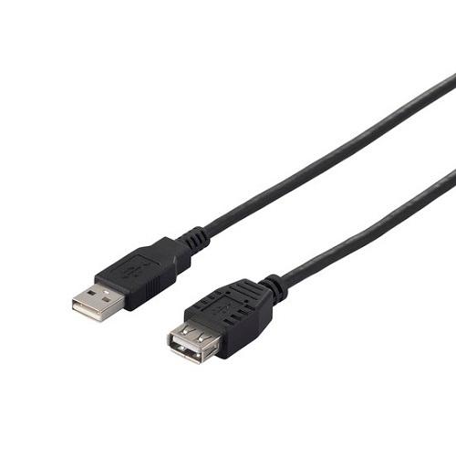 USBケーブル バッファローコクヨサプライ BSUAA215BK [USB2.0延長ケーブル(A t...
