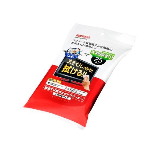 液晶TV用ウェットクリーナー バッファローコクヨサプライ BSTV14CWP25 [BUFFALO ...