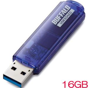 USBメモリ バッファロー RUF3-C16GA-BL [USB3.0対応 USBメモリー スタンダードモデル 16GB ブルー]｜etrend-y