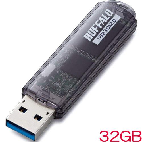 USBメモリ バッファロー RUF3-C32GA-BK [USB3.0対応 USBメモリー スタンダ...