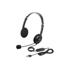 ヘッドセット バッファローコクヨサプライ BSHSUH12BK [両耳ヘッドバンド式ヘッドセット U...