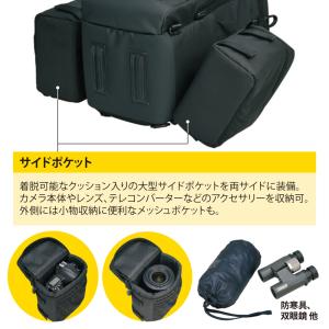 カメラリュック レンズバッグ 望遠レンズ F6...の詳細画像3