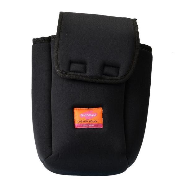 レンズポーチ クッションポーチ F2.8 ブラック 10mm厚ウレタン使用 E-5300