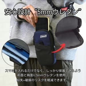 Coleman スマホポーチ メンズ リュック...の詳細画像4