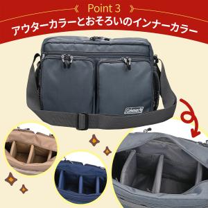 カメラバッグ ショルダーバッグ コールマン C...の詳細画像3