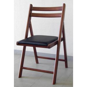 木製 折りたたみ椅子 木座 ダークブラウン 4．1kg (NO.367Dブラウン