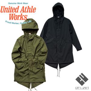United Athle Works ユナイテッドアスレワークス T/Cモッズコート 7447-01 M〜L｜etuad