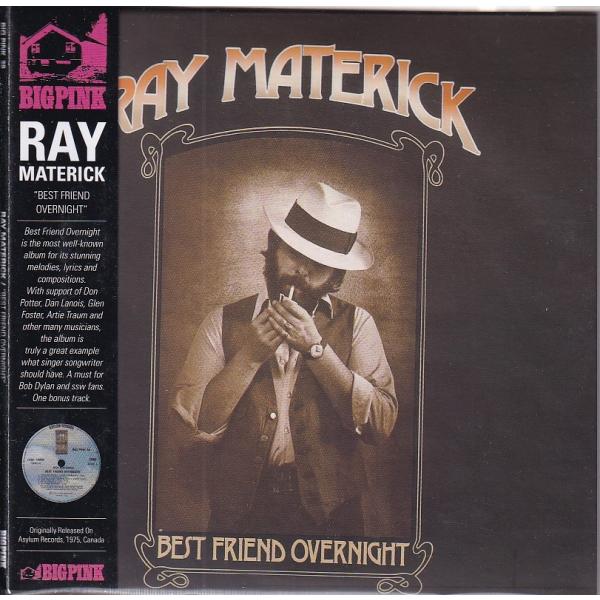 【新品CD】 RAY MATERICK / BEST FRIEND OVERNIGHT