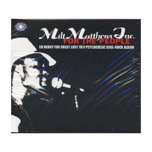 【新品CD】 MILT MATTHEWS INC. / For the People｜euclid