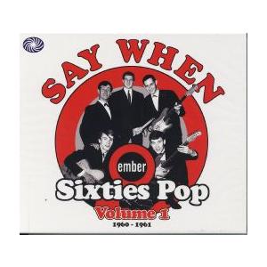 【新品CD】 VARIOUS / Say When: Ember Sixties Pop Vol. 1｜euclid