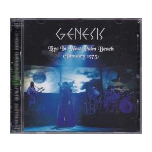 【新品CD】 GENESIS / Live In West Palm Beach January 1975｜euclid