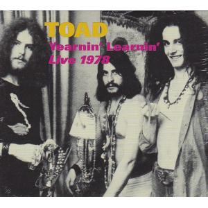 【新品CD】 TOAD / Yearnin’ Learnin’ Live 1978｜euclid