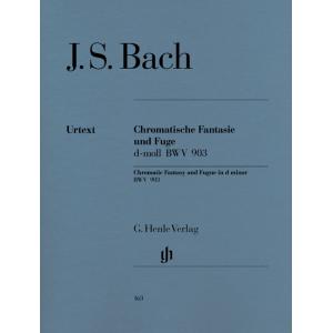 楽譜 J.S. バッハ／半音階的幻想曲とフーガ BWV 903 (ピアノ・ソロ
