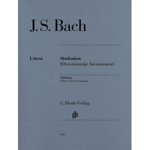 バッハ:シンフォニア（3声のインベンション）　　Sinfonias(Three Part Invensions)