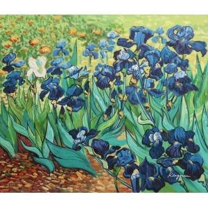 油絵 花瓶の花 MA2874 : 絵画制作専門ユーラシアアート - 通販