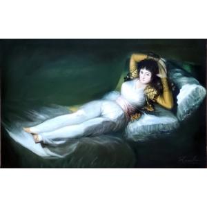 油絵 伊豆高原の桜並木 MA1041 : 絵画制作専門ユーラシアアート - 通販