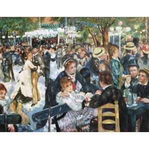ルノワール　肉筆手描きの油絵模写画　テラスの姉妹 テラスにて Two Sisters, On the Terrace, | ピエール＝オーギュスト