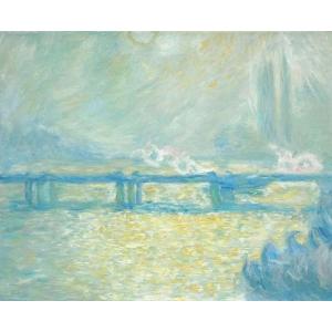 油絵 クロード・モネの名作 「ラ・ジャポネーズ」 MA3160 : 絵画制作