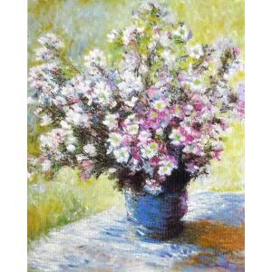 油絵 花瓶の花 MA2874 : 絵画制作専門ユーラシアアート - 通販 - Yahoo