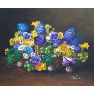 特価油絵 花瓶の花 MA2873 : 絵画制作専門ユーラシアアート - 通販