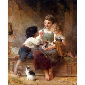 特価油絵 フラゴナールの名作_読書する娘 MA208 : 絵画制作専門