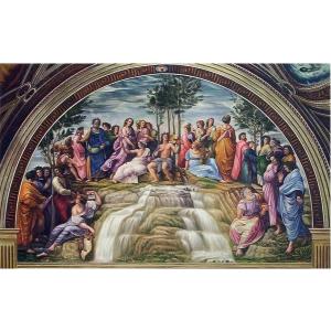油絵 南仏のラベンダー畑 MA1436 : 絵画制作専門ユーラシアアート