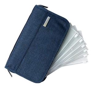 SORASION パスポートケース 家計管理 ケース クリアファイル