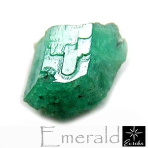 エメラルド 原石 コロンビア産 結晶原石 0.71ct パワーストーン ルース 天然石 ５月 誕生石