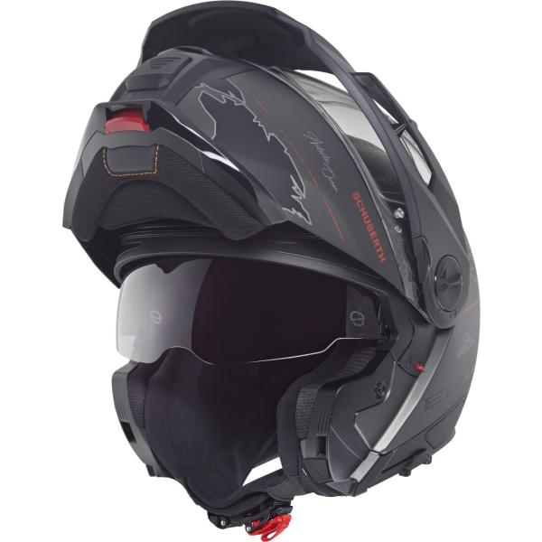 Schuberth E2 Atlas シューベルト フリップアップヘルメット / ガンメタ・ブラック